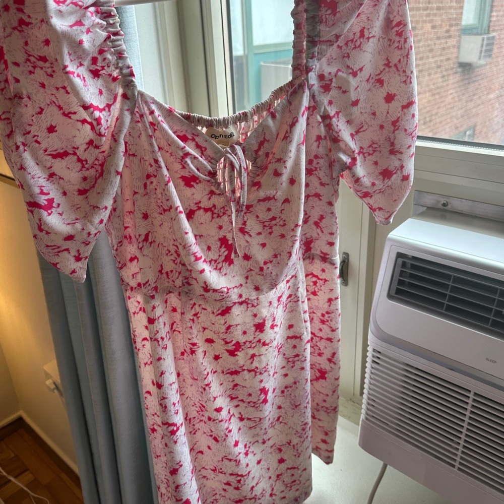 Open edit floral dress